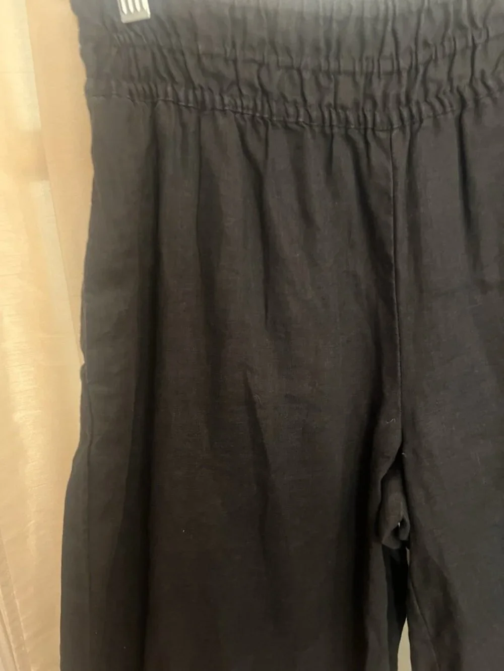 Anthropologie Somerset Linen Pull-On Pants, XS.     Ab